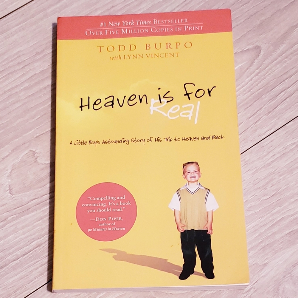 Heaven is for Real by TODD BURPO with LYNN VINCENT